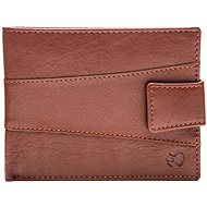 Men's leather wallet SEGALI 61325 cognac - Wallet