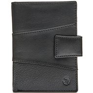 Men's leather wallet SEGALI 61326 black - Wallet