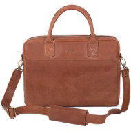 Men's leather bag SEGALI 7015 cognac - Laptop Bag