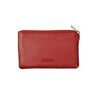 Leather keyring SEGALI 7289 red - Wallet