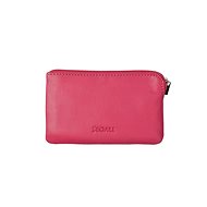 Leather keyring SEGALI 7289 hot pink - Wallet