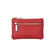 Leather key ring SEGALI 7291 A red - Wallet