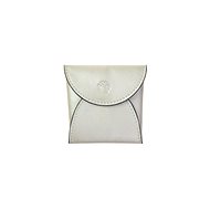 Leather pouch SEGALI 7488 silver - Wallet