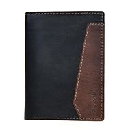 Men's leather SEGALI 7103 black - Wallet