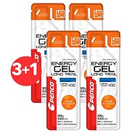 Penco Energy gel LONG TRAIL, 35g, pomeranč 3+1 zdarma - Sada