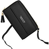 Kufryplus Crossbody peněženka PB413 černá - Wallet