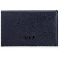 VIF Leather card case Kauri Blue - Wallet