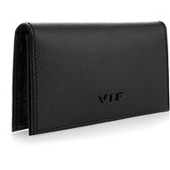 VIF Leather card case Kauri Black - Wallet