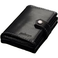 Pularys men's leather wallet Hiker black - Wallet
