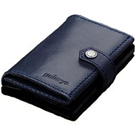 Pularys men's leather wallet Hiker blue - Wallet