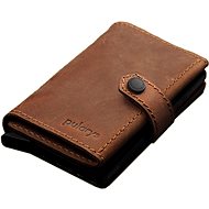 Pularys men's leather wallet Hiker brown - Wallet
