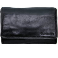 Old River WS-6022 Women's leather wallet black - Wallet