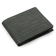 Arwel Andre black bamboo men's leather wallet - Wallet