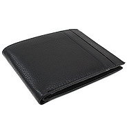 Arwel Bertil men's leather wallet – black - Wallet