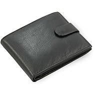 Arwel Thomas men's black leather wallet - Wallet