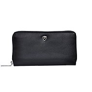 New bags leather Zip wallet long black - Wallet