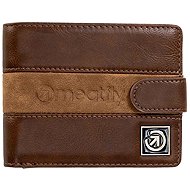 Meatfly Neil, dark taupe/oak - Wallet