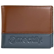 Meatfly Eddie Premium, blue/cool brown - Wallet
