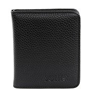 Solier SW50 Slim Leather wallet, black - Wallet