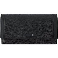Bugatti Sina long Wallet with flap, black - Wallet