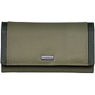 Bugatti Sina long Wallet with flap, green - Wallet