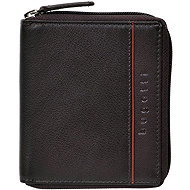 Bugatti Upright wallet with zipper brown - Wallet