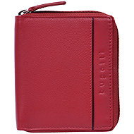 Bugatti Upright wallet with zipper red - Wallet