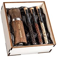 . pepper field Set of tubes with brown grinder in gift box (3x10g) - Gift Set