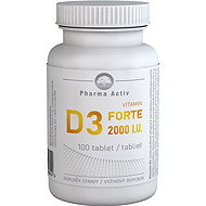 Pharma Activ Vitamin D3 Forte 2000 I. U. 100 tablets - Vitamin D3