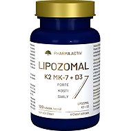 Pharma Activ Liposomal K2 MK7 + D3 forte 120 Capsules - Vitamins