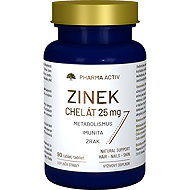Pharma Activ Zinek chelát 25 mg 90 tablet - Zinc
