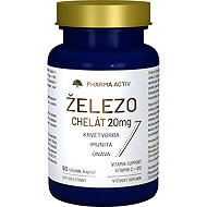 Pharma Activ Železo chelát 20 mg 90 tobolek - Iron