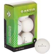 Artis 1* white 6 pcs multipack 12 pcs - Table Tennis Balls