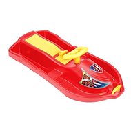 PLASTKON Boby řiditelné Snow formule 93×43×21cm červená - Bobsled