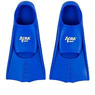 Acra Short Training Fins, Blue, 37–39 - Fins