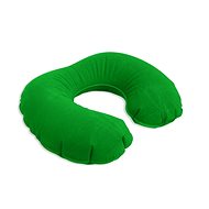 Travel pillow - inflatable 91888, green - Travel Pillow