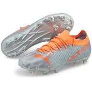 PUMA_ULTRA 2.4 FG/AG Jr silver/orange EU 33 / 200 mm - Football Boots