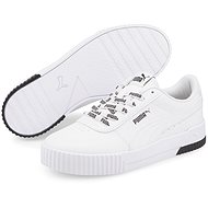 PUMA_Carina Logomania white/black - Casual Shoes