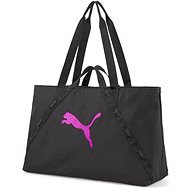 PUMA AT ESS Shopper, čierna/ružová - Športová taška
