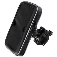 Blue Star mobile phone holder for bicycle black - Phone holder