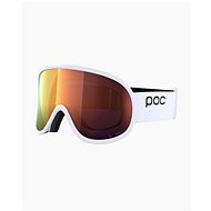 POC Retina Big Clarity Hydrogen White/Spektris Orange one size - Ski Goggles