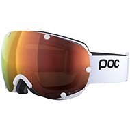 POC Lobes Clarity, Hydrogen White/Spektris Orange, One Size - Ski Goggles