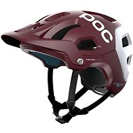 POC Tectal Race SPIN Propylene Red/Hydrogen White Matt MLG - Bike Helmet