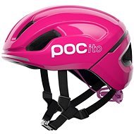 POC POCito Omne SPIN Fluorescent Pink SML - Prilba na bicykel