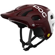 POC Helmet Tectal Race MIPS Garnet Red/Hydrogen White Matt LRG - Bike Helmet