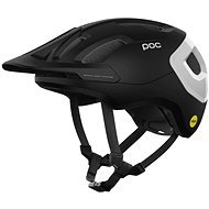 POC Helmet Axion Race MIPS Uranium Black Matt/Hydrogen White XSM - Bike Helmet