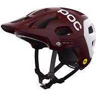 POC Helmet Tectal Race MIPS Garnet Red/Hydrogen White Matt SML - Bike Helmet