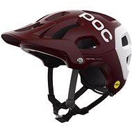 POC Helmet Tectal Race MIPS Garnet Red/Hydrogen White Matt MED - Bike Helmet