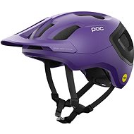 POC Helmet Axion Race MIPS Sapphire Purple/Uranium Black Metallic/Matt XSM - Bike Helmet