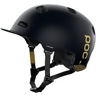 POC helmet Crane MIPS Fabio Ed. Uranium Black Matt/Gold MLG - Bike Helmet